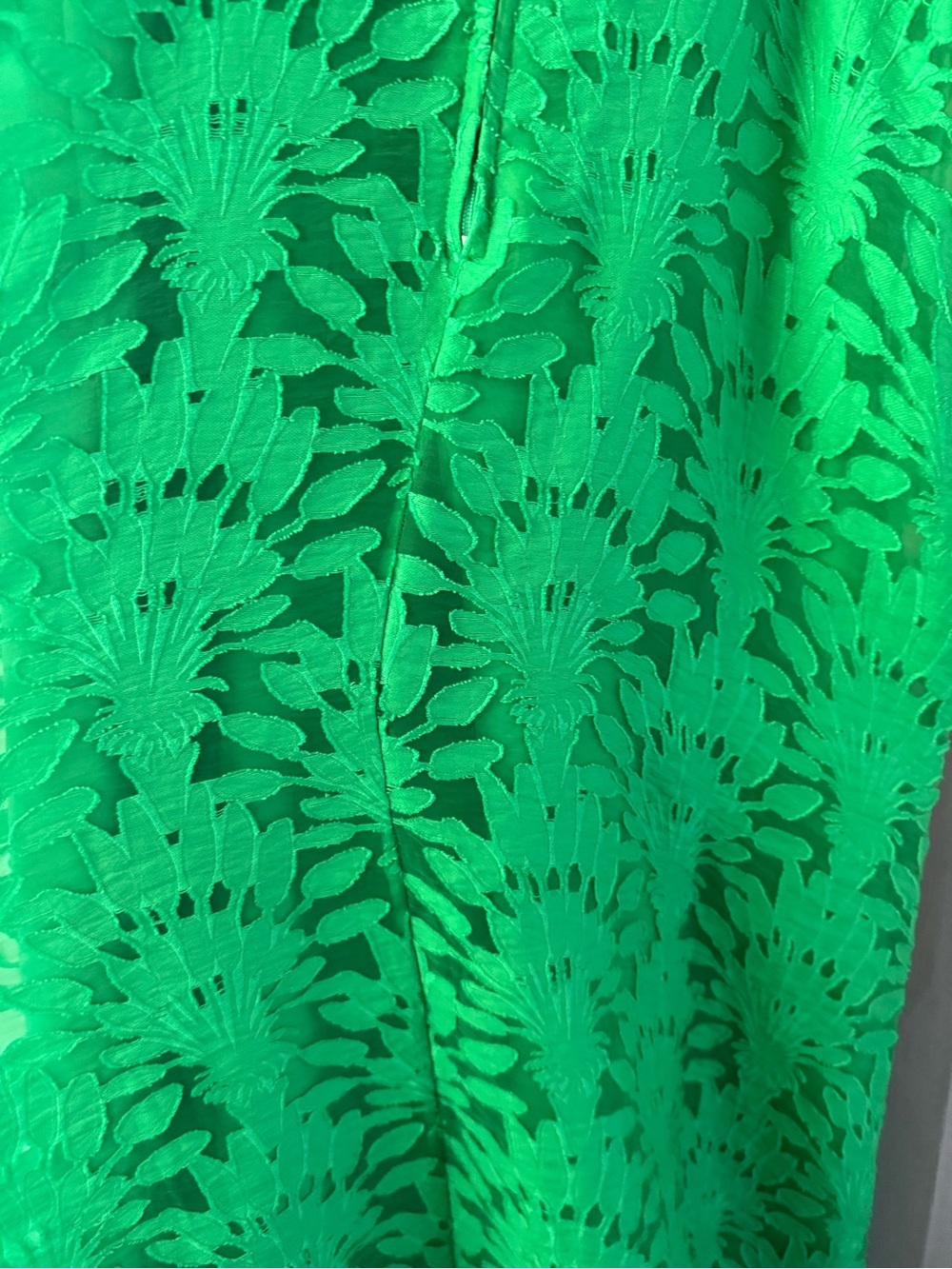 Saralynne Green Lace Maxi Dress - Picture 6 of 6